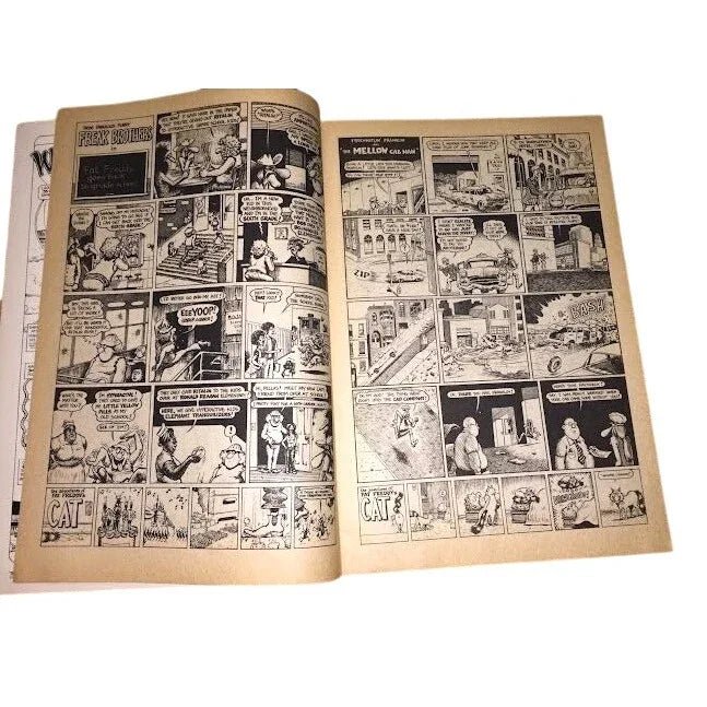 The Furry Freak Brothers No. 5 - In the 'Grass Roots' - Rip Off Press 1977 - Underground comic book - vintage comic - Rip Off Press - comic book - A+ Stuff