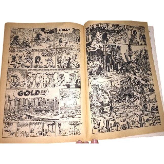 The Furry Freak Brothers No. 5 - In the 'Grass Roots' - Rip Off Press 1977 - Underground comic book - vintage comic - Rip Off Press - comic book - A+ Stuff