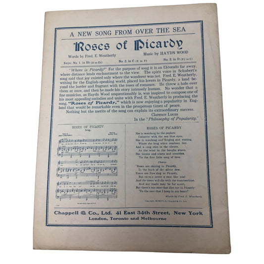 ''THE GIRL BEHIND THE GUN'' SHEET MUSIC - A+ Stuff - SHEET MUSIC - A+ Stuff
