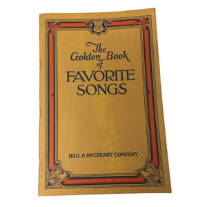 ''The Golden Book of Favorite Songs'' Hall & McCreary Company