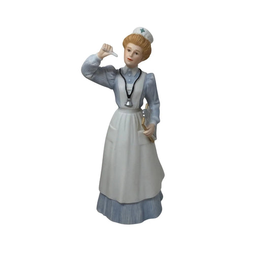 ''The Healing Touch'' Vintage 1992 Enesco Nurse Figurine - Enesco - Figurines - A+ Stuff