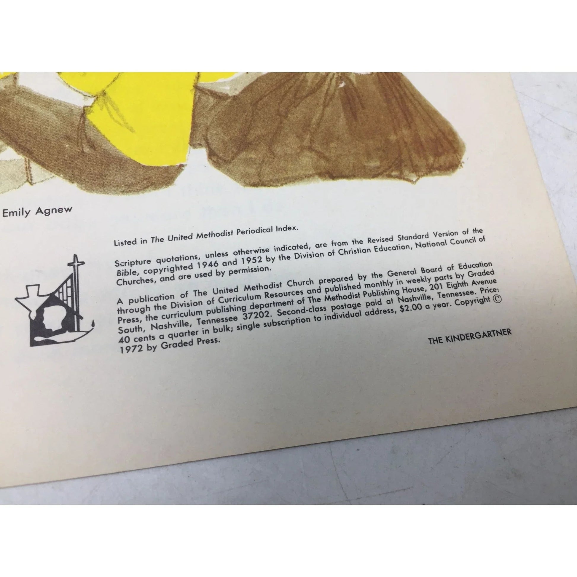 The Kindergartner Church Story Paper for Kindergarten Children - A+ Stuff - SHEET MUSIC - A+ Stuff