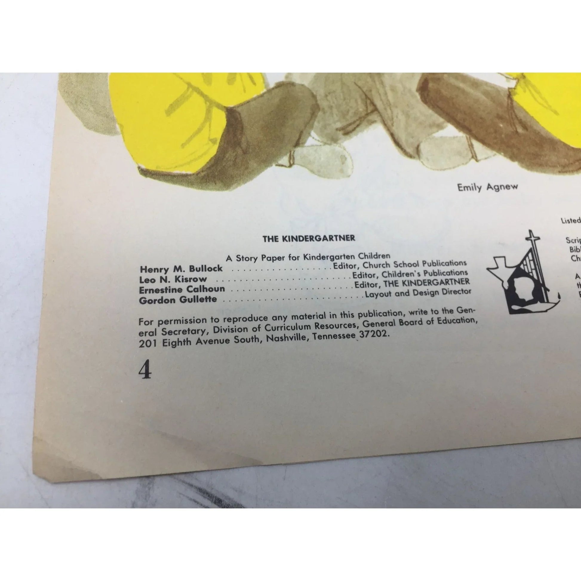 The Kindergartner Church Story Paper for Kindergarten Children - A+ Stuff - SHEET MUSIC - A+ Stuff
