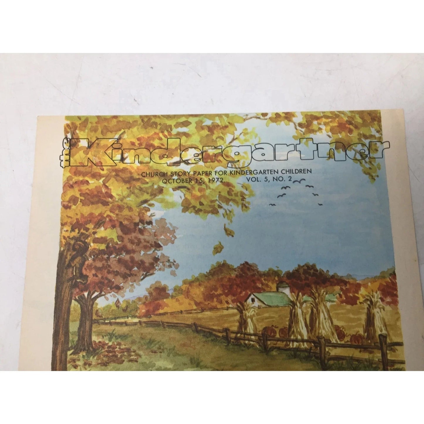 The Kindergartner Church Story Paper for Kindergarten Children - A+ Stuff - SHEET MUSIC - A+ Stuff