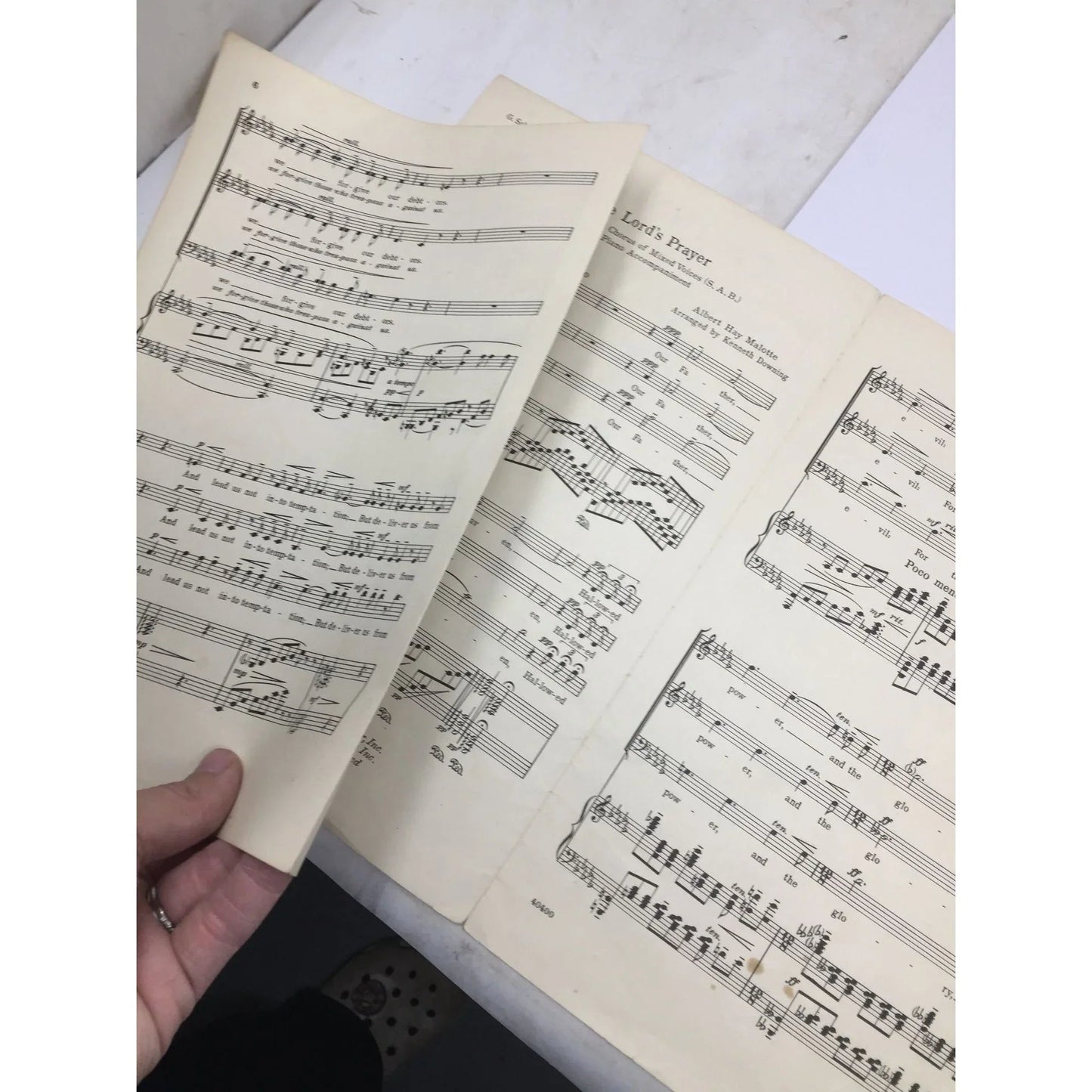 ''THE KING OF GLORY'' Sheet Music book - A+ Stuff - SHEET MUSIC - A+ Stuff