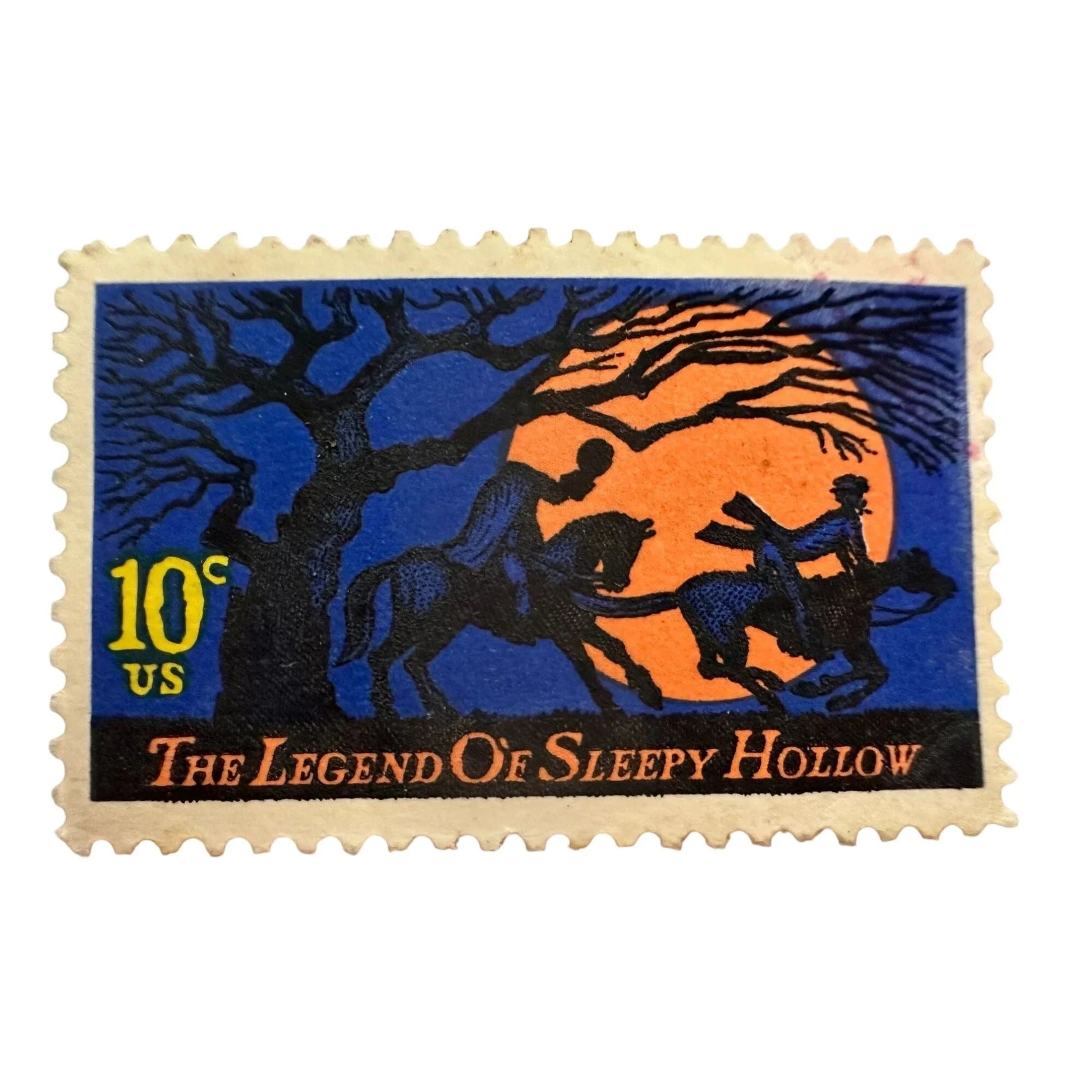 ''THE LEGEND OF SLEEPY HOLLOW'' 10 CENT US POSTAGE STAMP - A+ Stuff - Stamp - A+ Stuff