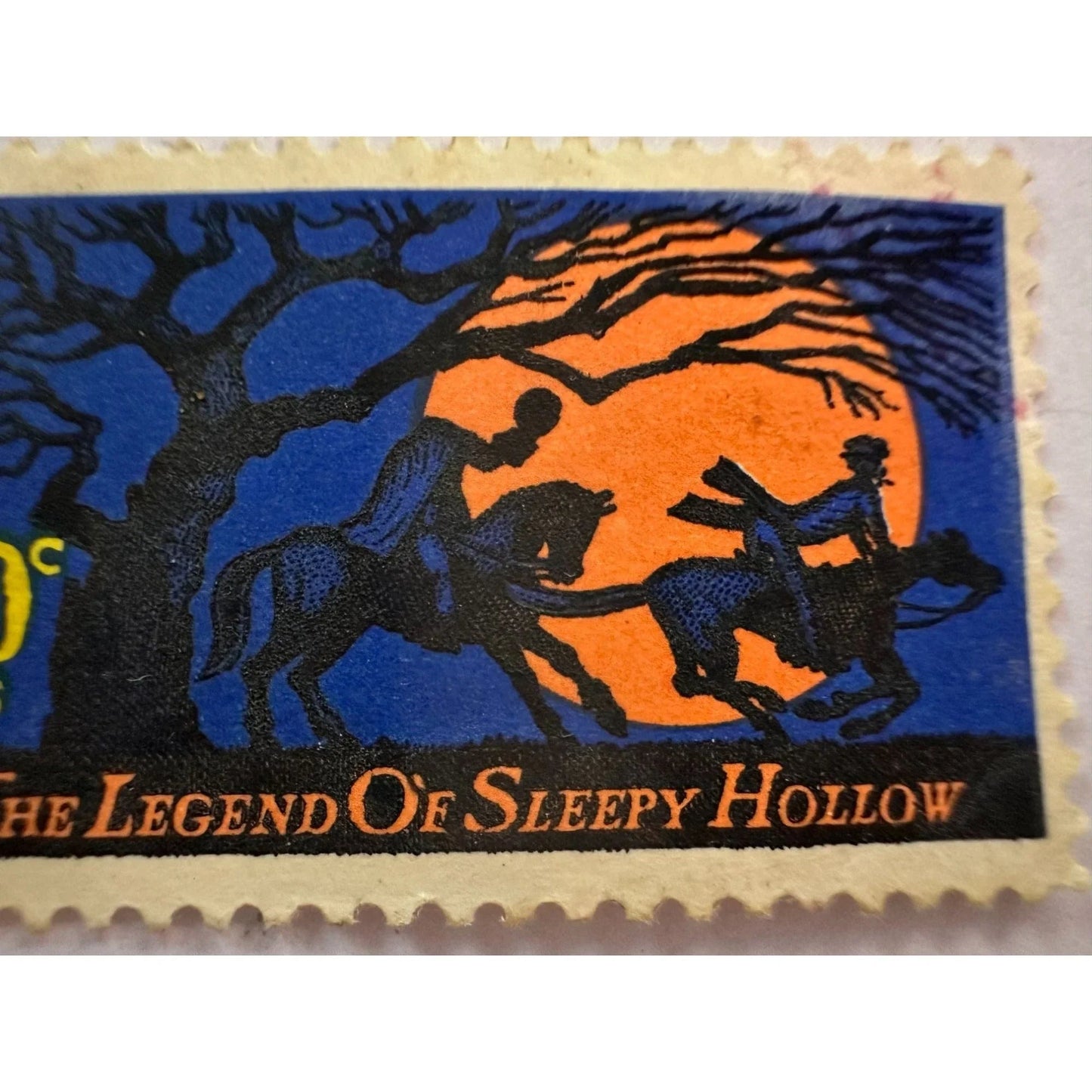 ''THE LEGEND OF SLEEPY HOLLOW'' 10 CENT US POSTAGE STAMP - A+ Stuff - Stamp - A+ Stuff