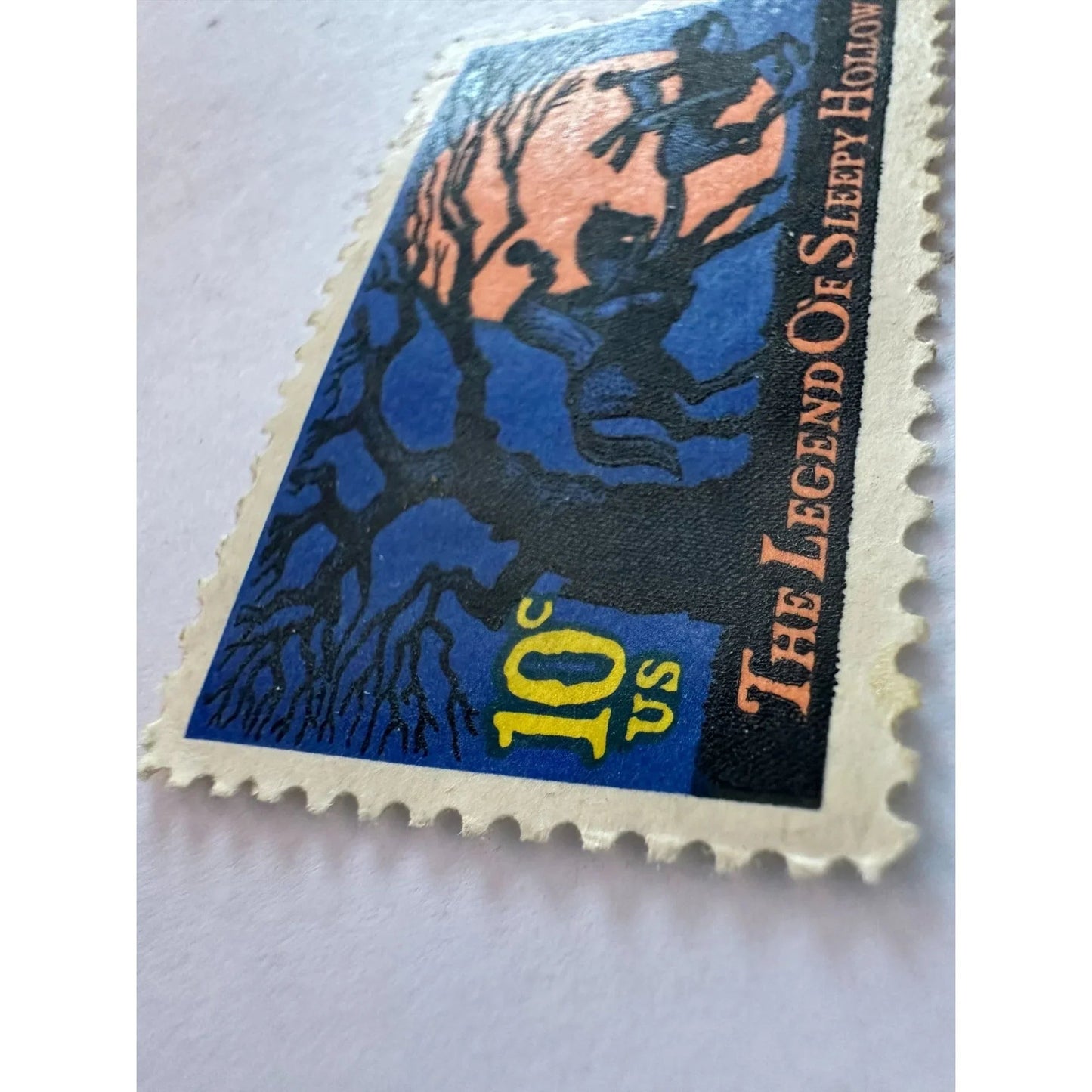''THE LEGEND OF SLEEPY HOLLOW'' 10 CENT US POSTAGE STAMP - A+ Stuff - Stamp - A+ Stuff