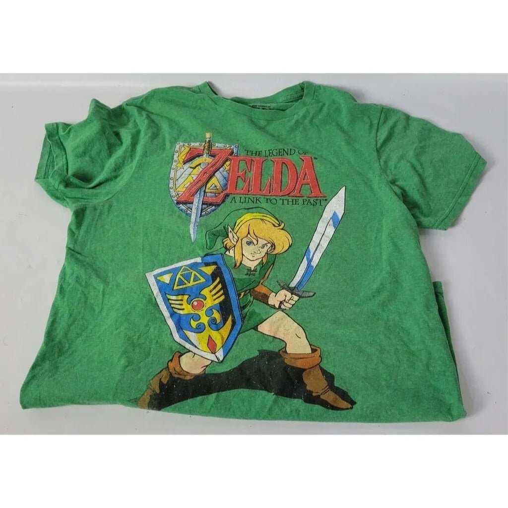 The Legend of Zelda A Link To The Past Graphic T Shirt Mens Size Small - A+ Stuff