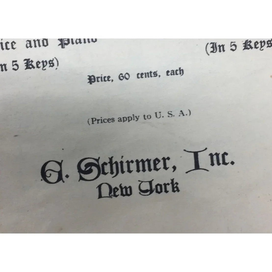 ''THE LORD'S PRAYER'' by Albert Hay Malotte Sheet Music book - A+ Stuff - SHEET MUSIC - A+ Stuff