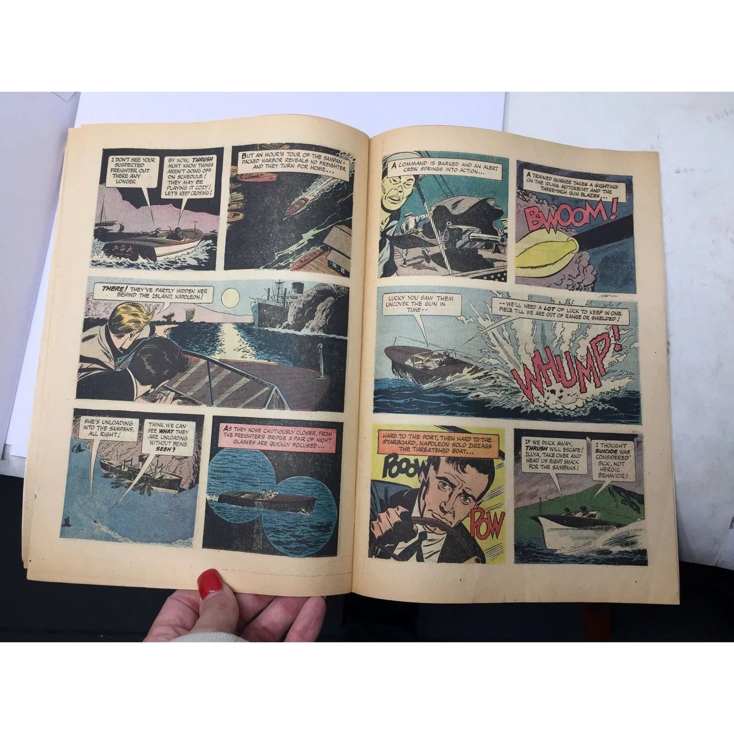 ''The Man From U.N.C.L.E'' Vintage 1965 Gold Key Comic Book - A+ Stuff - comic book - A+ Stuff