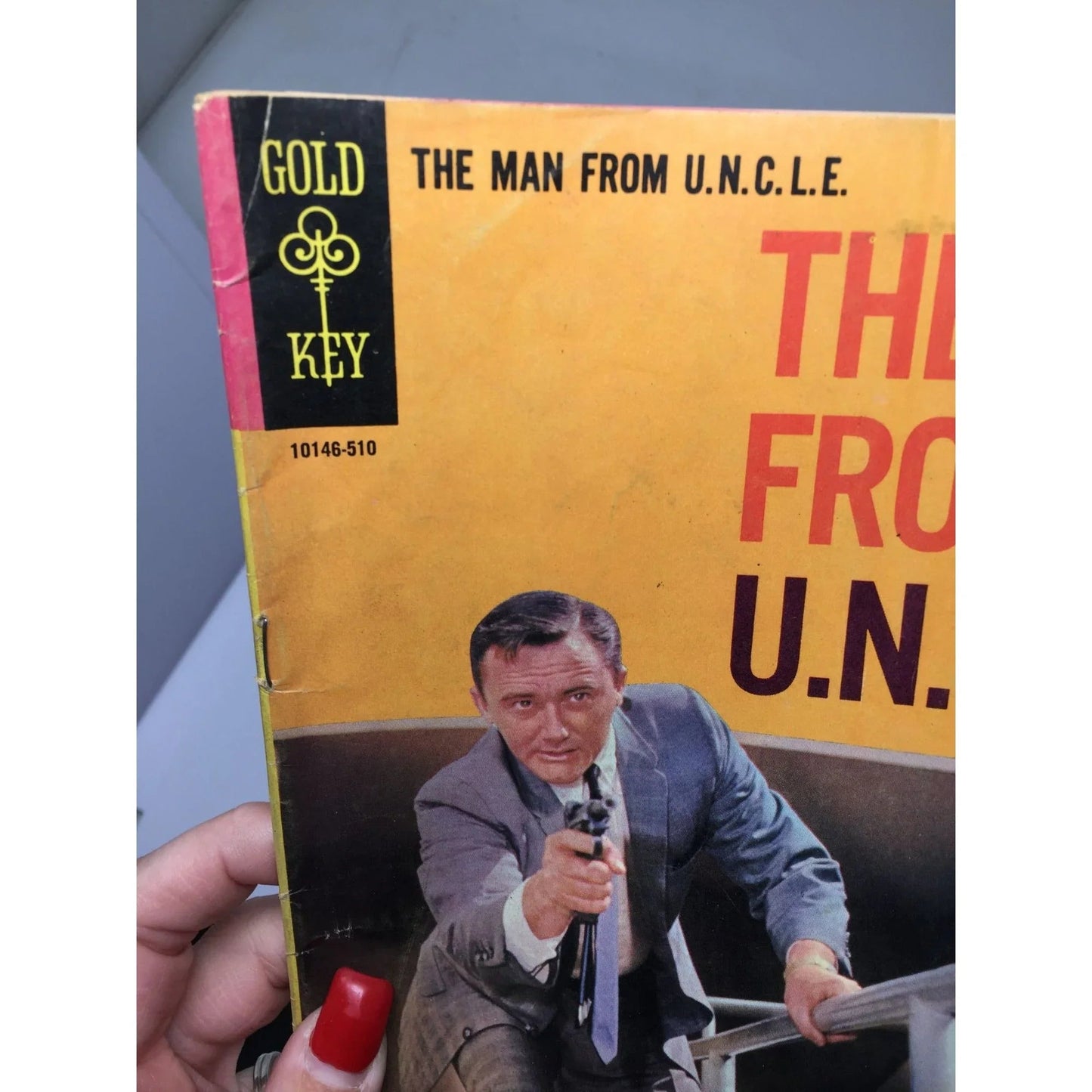 ''The Man From U.N.C.L.E'' Vintage 1965 Gold Key Comic Book - A+ Stuff - comic book - A+ Stuff
