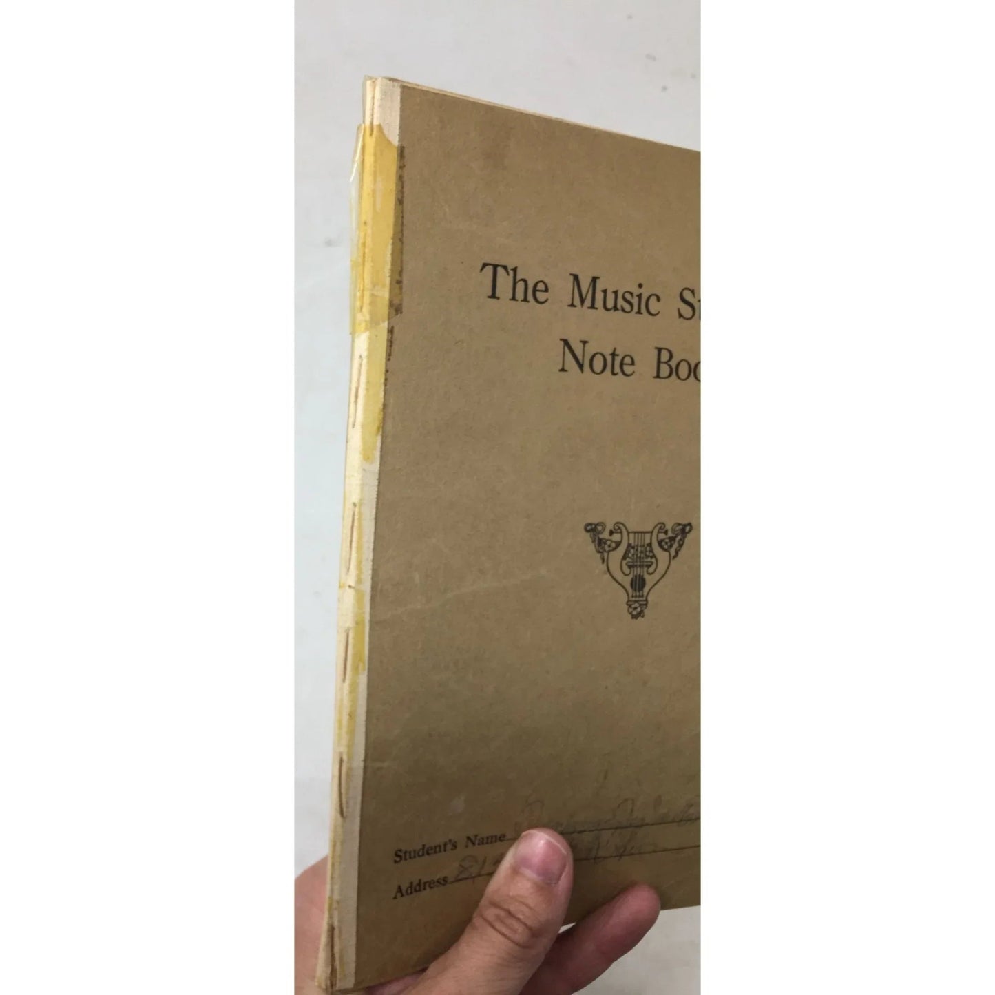 ''The Music Student's Note Book'' Vintage Note Book - A+ Stuff - books - A+ Stuff
