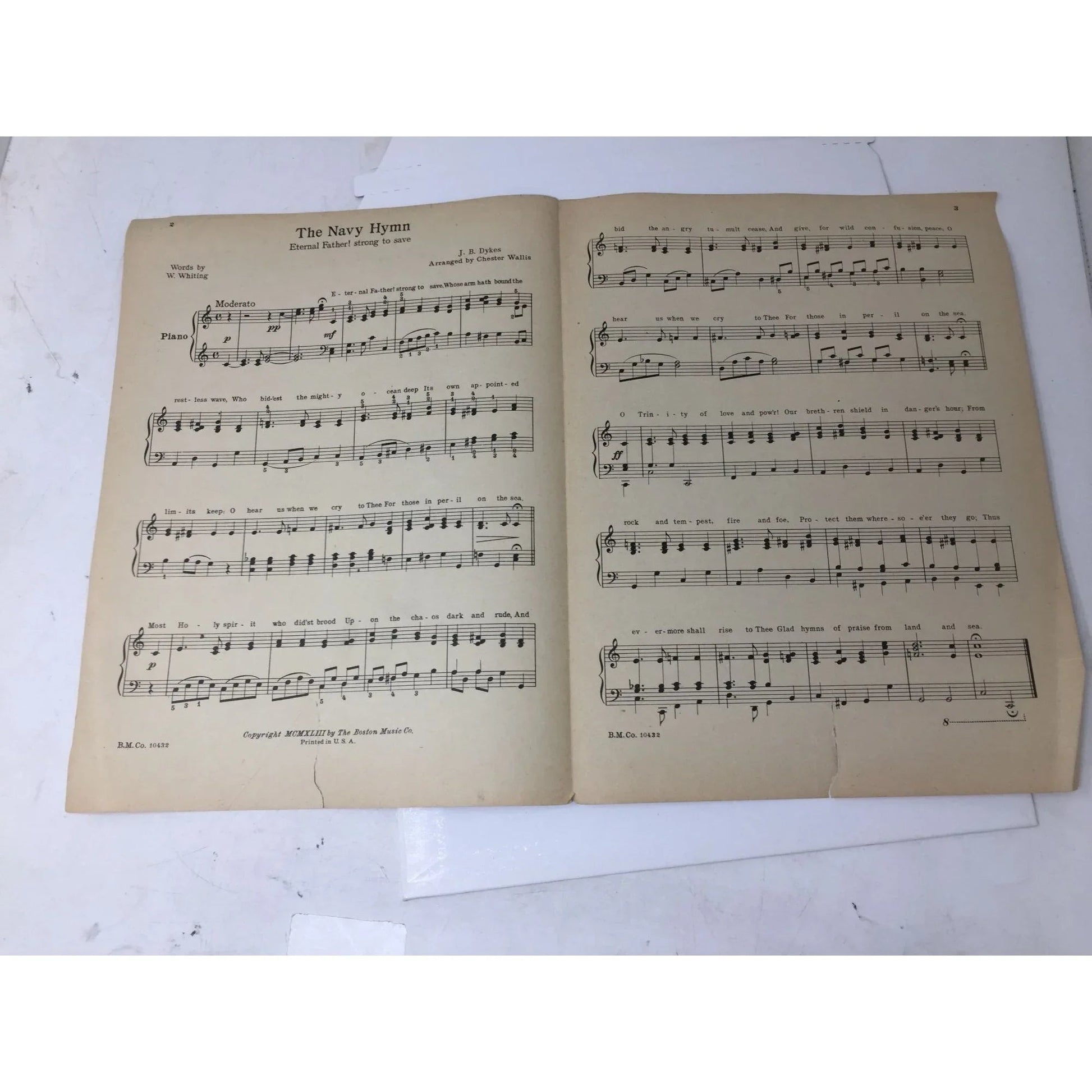 THE NAVY HYMN (ETERNAL FATHER, STRONG TO SAVE) - A+ Stuff - sheet music - A+ Stuff