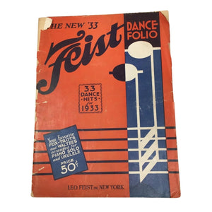 The New 33' Feist Dance Folio Sheet Music