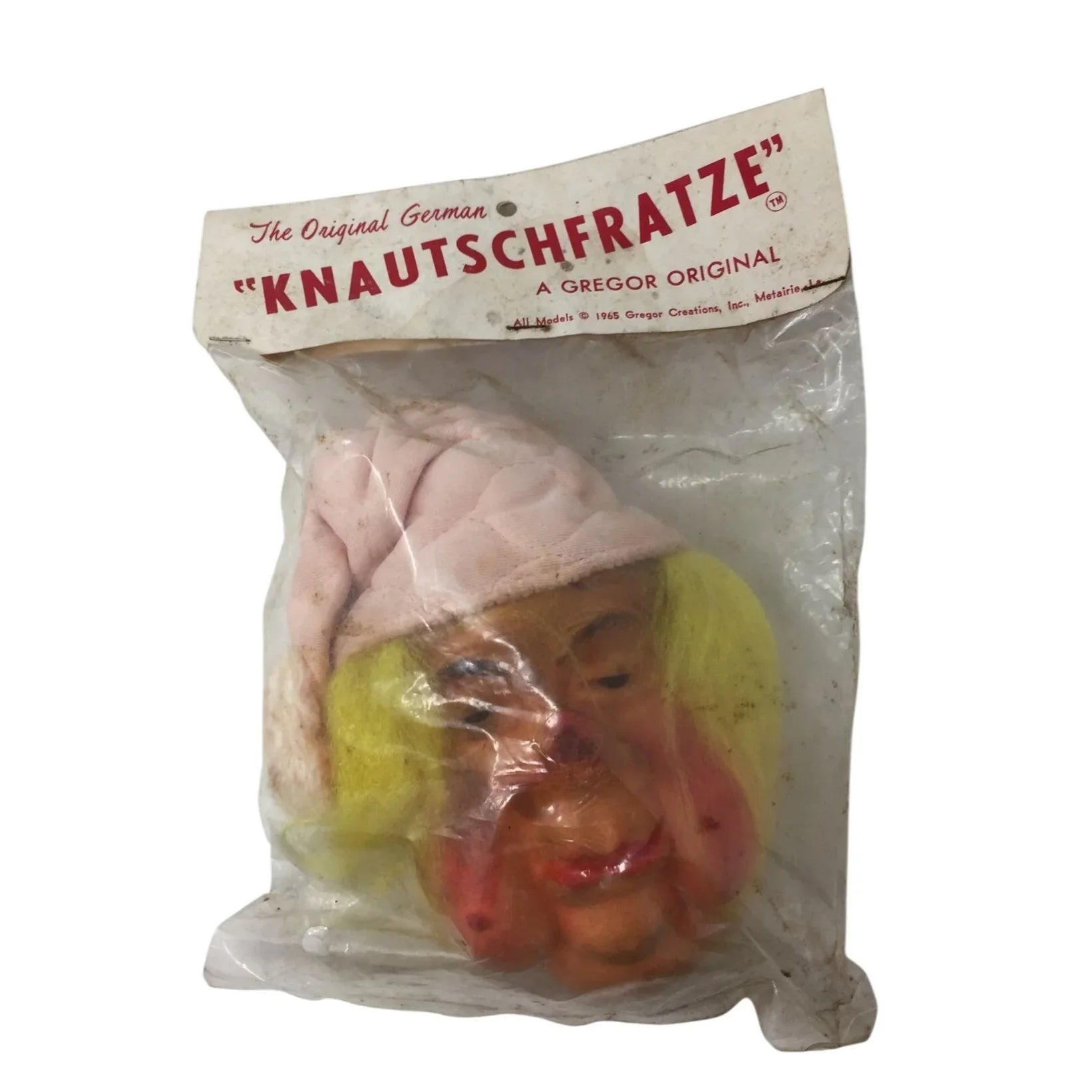 The Original German Knautschfratze A Gregor Original ''Pinch Puppet'' - A+ Stuff - Puppets & Marionettes - A+ Stuff