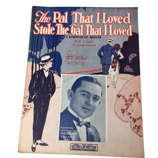 ''The Pal that I Loved Stole the Gal that I Loved'' Vintage sheet music - A+ Stuff - SHEET MUSIC - A+ Stuff