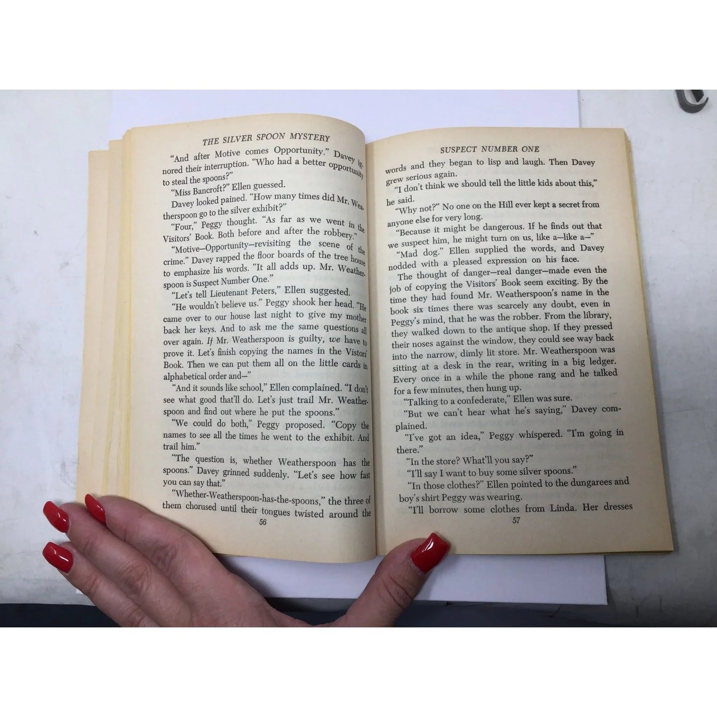 ''The Silver Spoon Mystery'' By Dorothy Sterling Paperback Book - A+ Stuff - Books - A+ Stuff