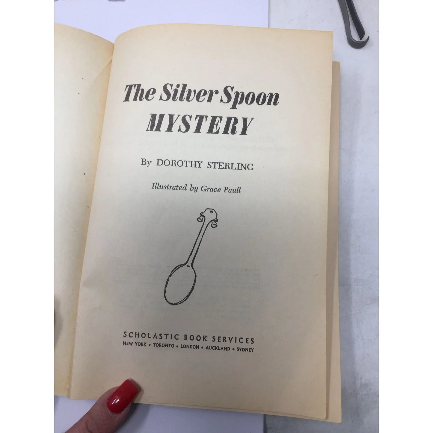 ''The Silver Spoon Mystery'' By Dorothy Sterling Paperback Book - A+ Stuff - Books - A+ Stuff