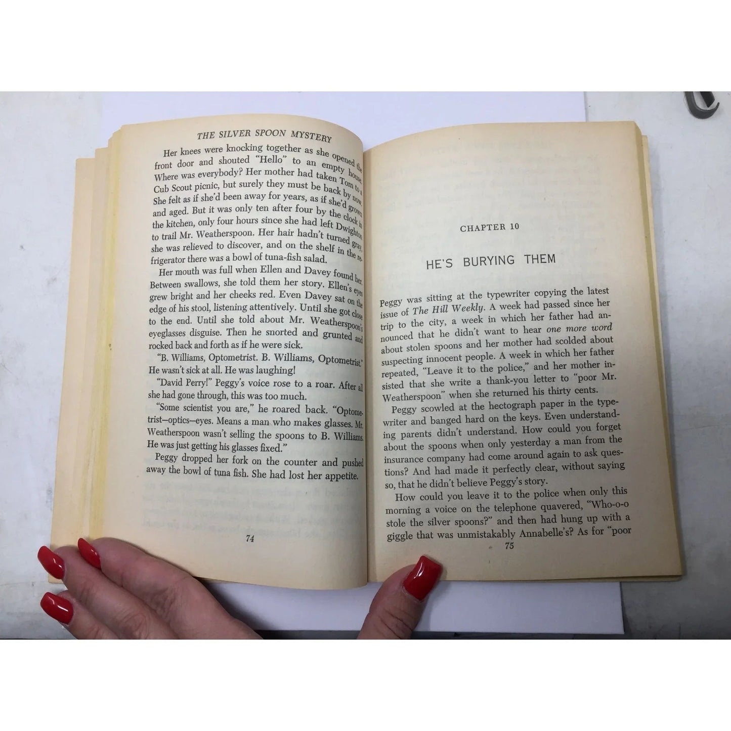 ''The Silver Spoon Mystery'' By Dorothy Sterling Paperback Book - A+ Stuff - Books - A+ Stuff
