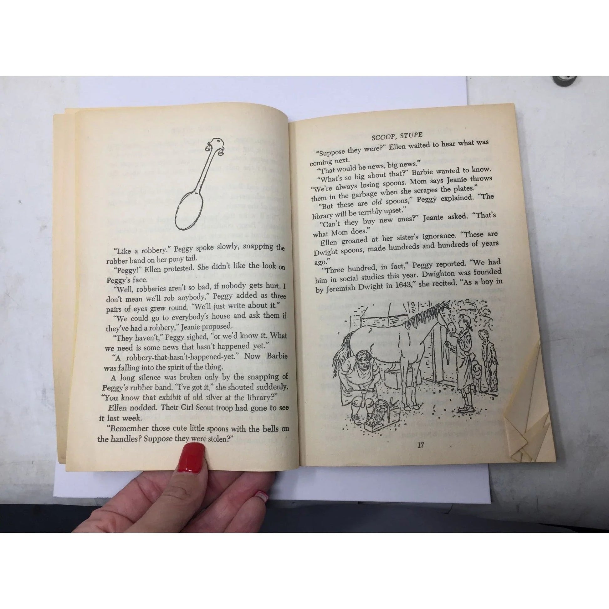''The Silver Spoon Mystery'' By Dorothy Sterling Paperback Book - A+ Stuff - Books - A+ Stuff