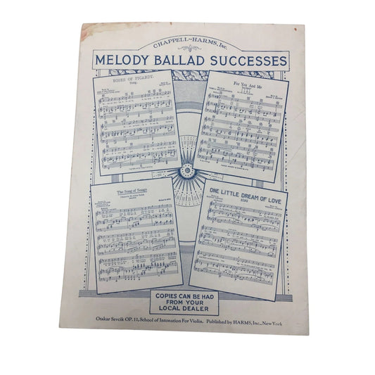 ''The Song They Sing As They March Along It's A Long, Long Way To Tipperary'' - A+ Stuff - SHEET MUSIC - A+ Stuff