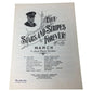 ''THE STARS AND STRIPES FOREVER!'' SHEET MUSIC - A+ Stuff - SHEET MUSIC - A+ Stuff