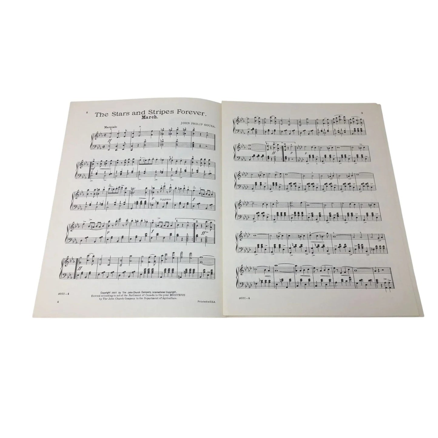 ''THE STARS AND STRIPES FOREVER!'' SHEET MUSIC - A+ Stuff - SHEET MUSIC - A+ Stuff