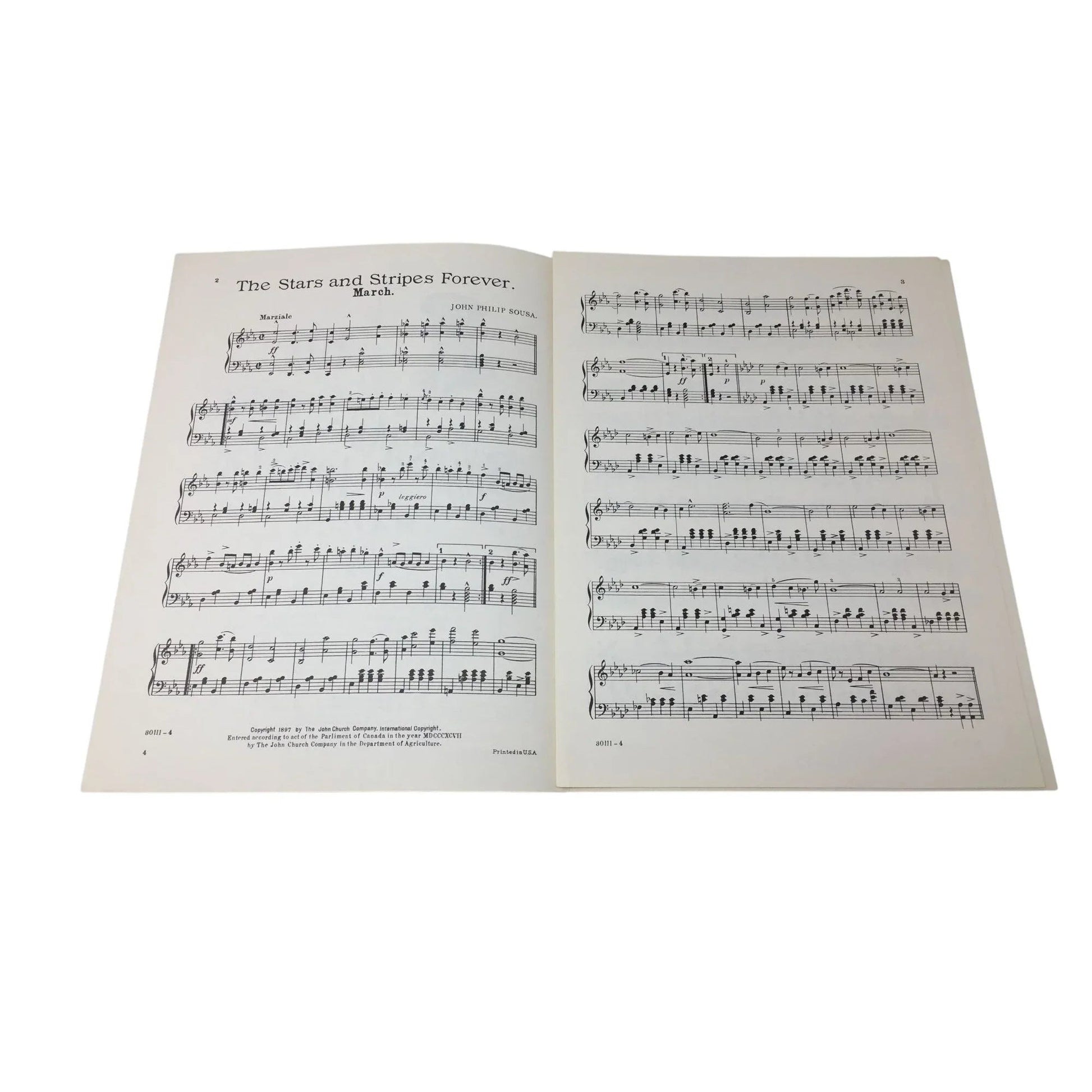 ''THE STARS AND STRIPES FOREVER!'' SHEET MUSIC - A+ Stuff - SHEET MUSIC - A+ Stuff