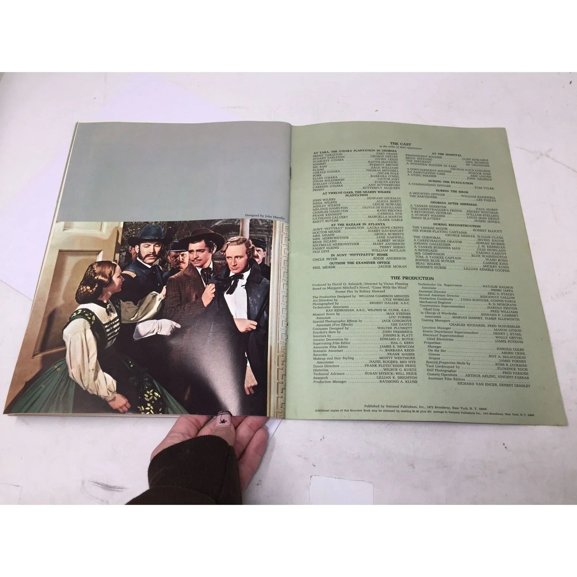 ''THE STORY OF GONE WITH THE WIND'' BOOK BY BOB THOMAS - A+ Stuff - Books - A+ Stuff