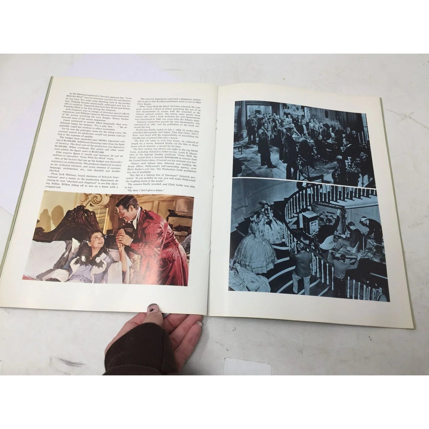 ''THE STORY OF GONE WITH THE WIND'' BOOK BY BOB THOMAS - A+ Stuff - Books - A+ Stuff