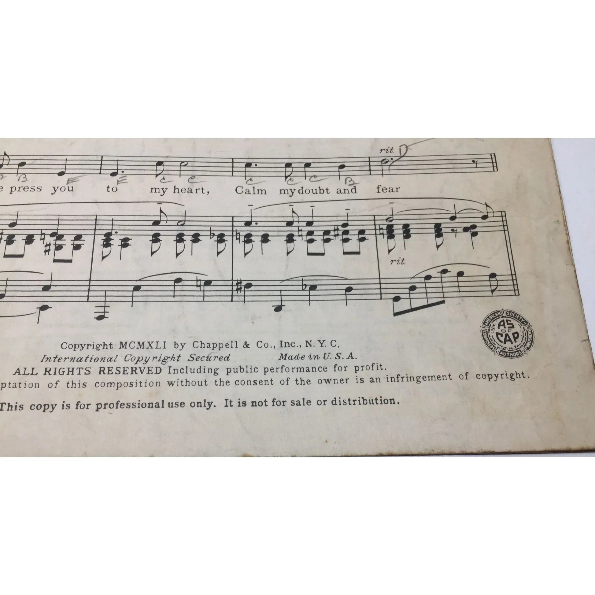 ''The Sun Would Shine Again'' Vintage Sheet music - A+ Stuff - SHEET MUSIC - A+ Stuff