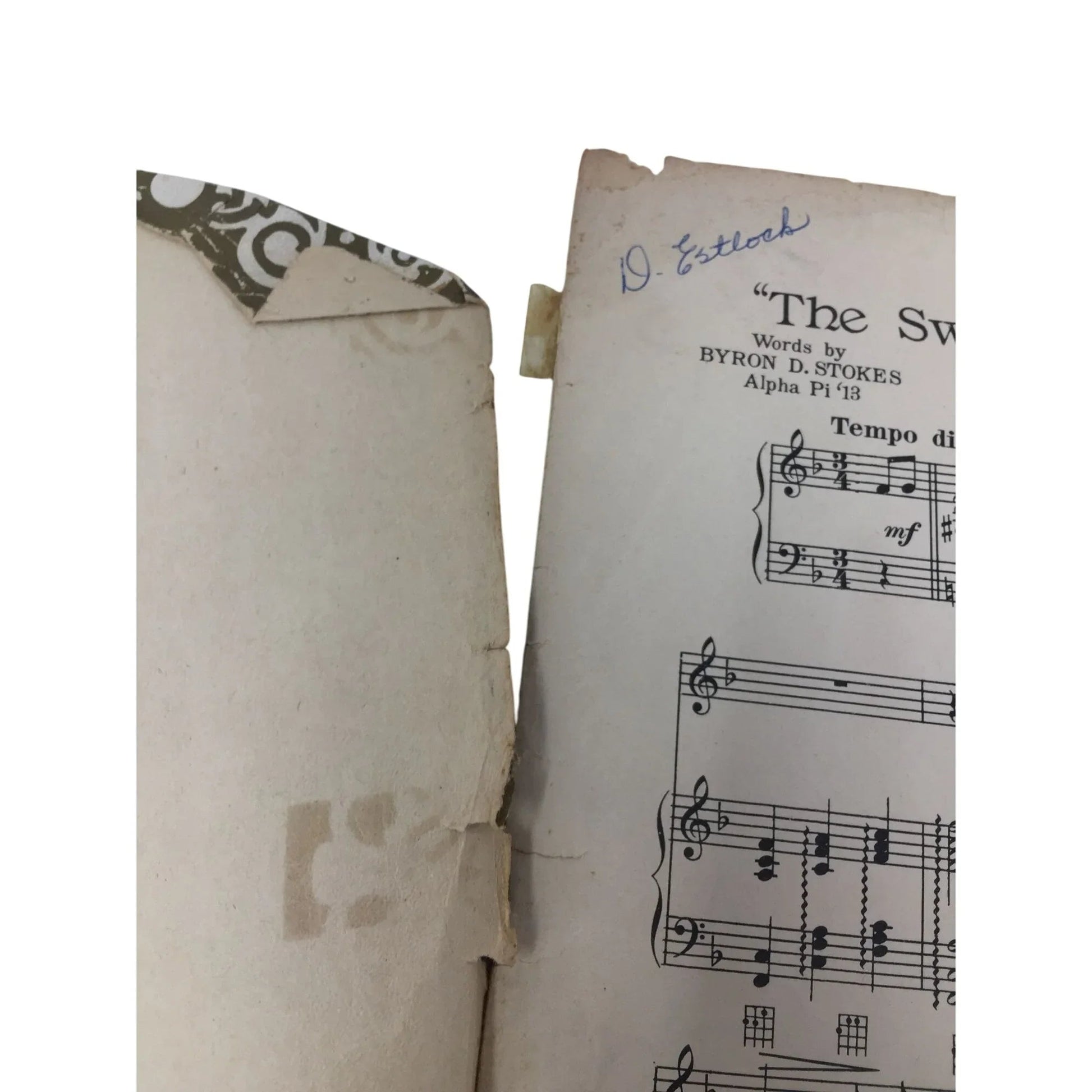 ''THE SWEETHEART OF SIGMA CHI'' VINTAGE SHEET MUSIC - A+ Stuff - SHEET MUSIC - A+ Stuff