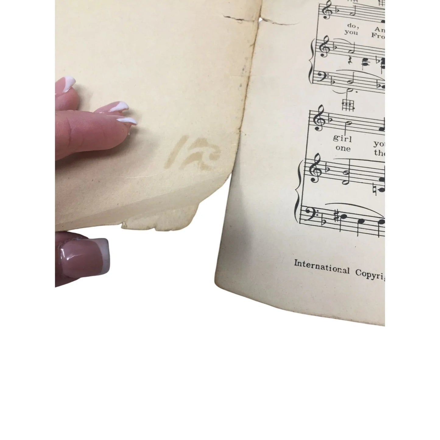 ''THE SWEETHEART OF SIGMA CHI'' VINTAGE SHEET MUSIC - A+ Stuff - SHEET MUSIC - A+ Stuff