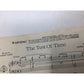 ''The Test of Time'' Vintage Sheet Music Book - A+ Stuff - SHEET MUSIC - A+ Stuff