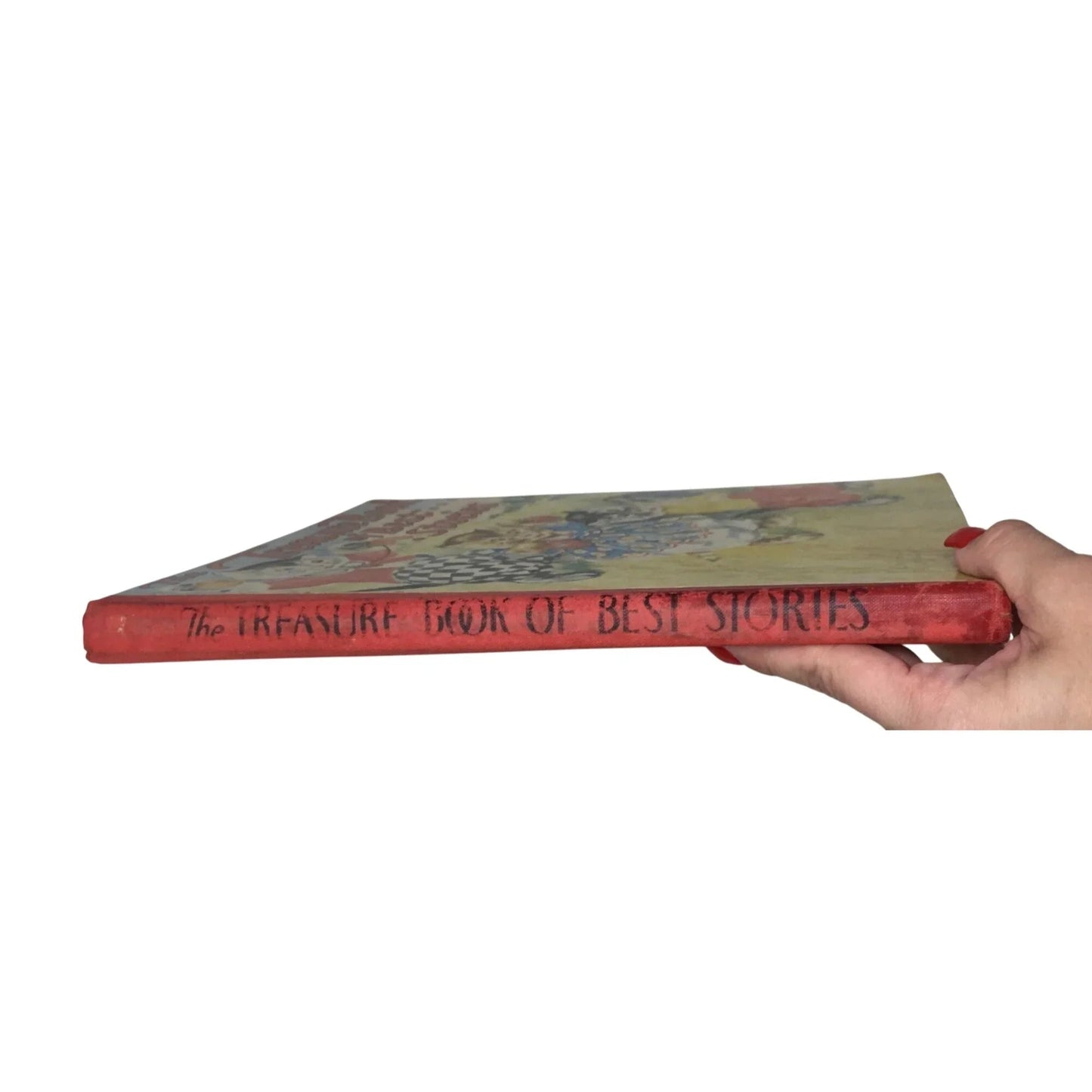 ''THE TREASURE BOOK OF BEST STORIES'' Vintage Hardcover book - A+ Stuff - Books - A+ Stuff
