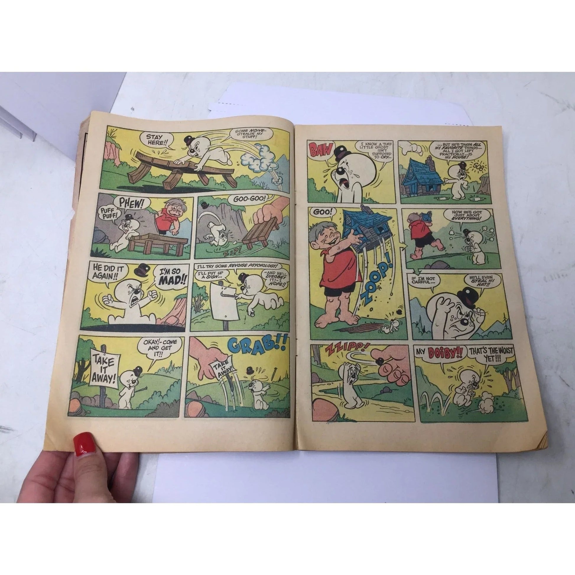 ''The Tuff Little Ghost Spooky'' No. 106 Vintage Comic Book - A+ Stuff - comic book - A+ Stuff