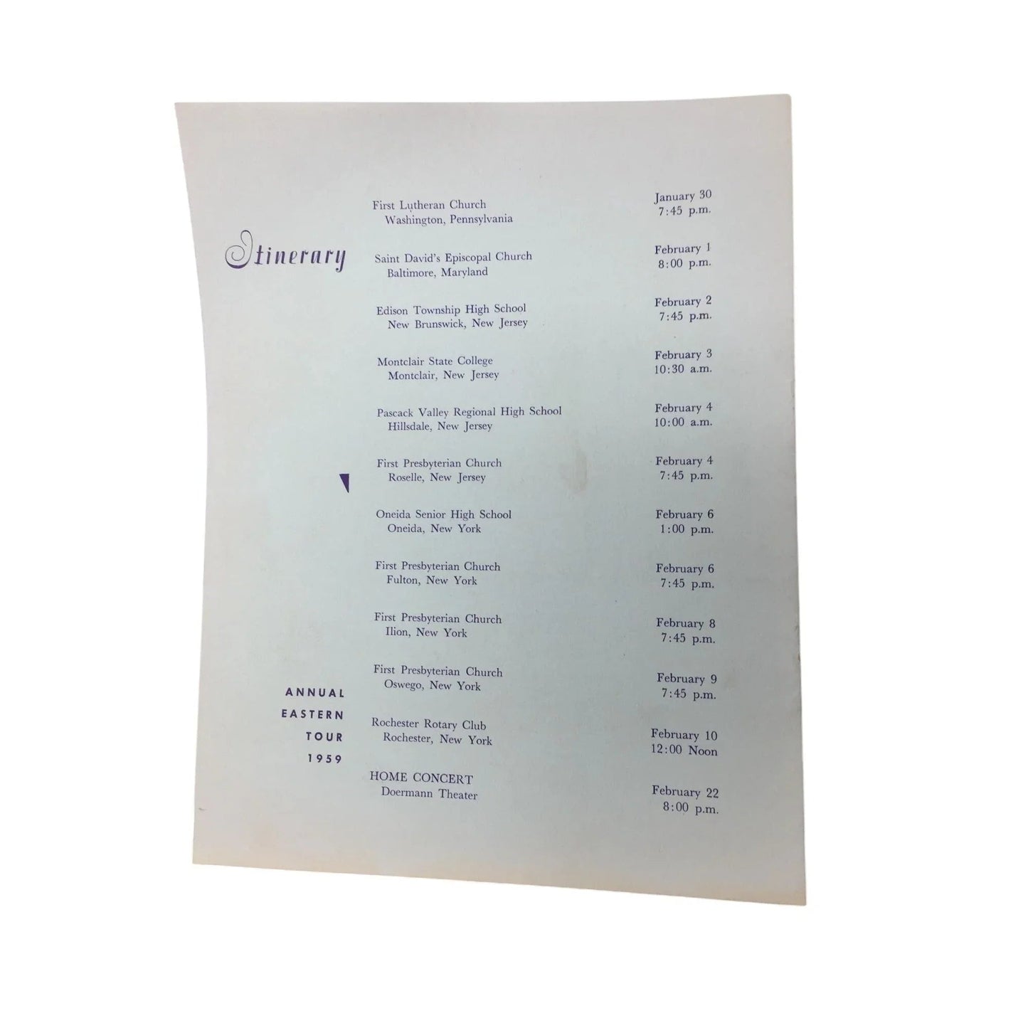 ''The University of Toledo presents The Rocket Choristers'' - A+ Stuff - Books - A+ Stuff