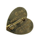 The Variety Club Arm & Wand Vintage Goldtone Heart Shaped Disney Pin - disney - pin - A+ Stuff