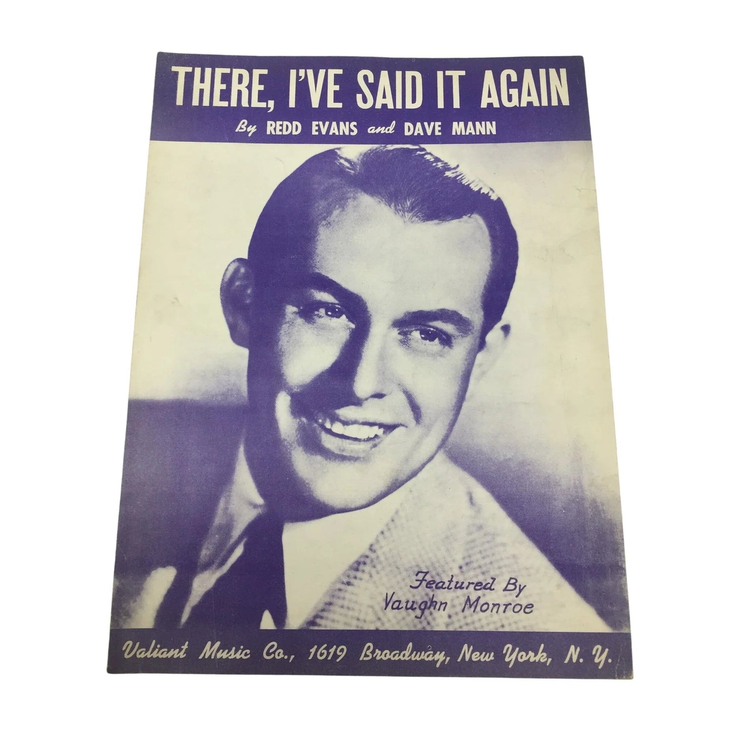 ''There, I've Said It Again'' by Redd Evans and Dave Mann - A+ Stuff - SHEET MUSIC - A+ Stuff