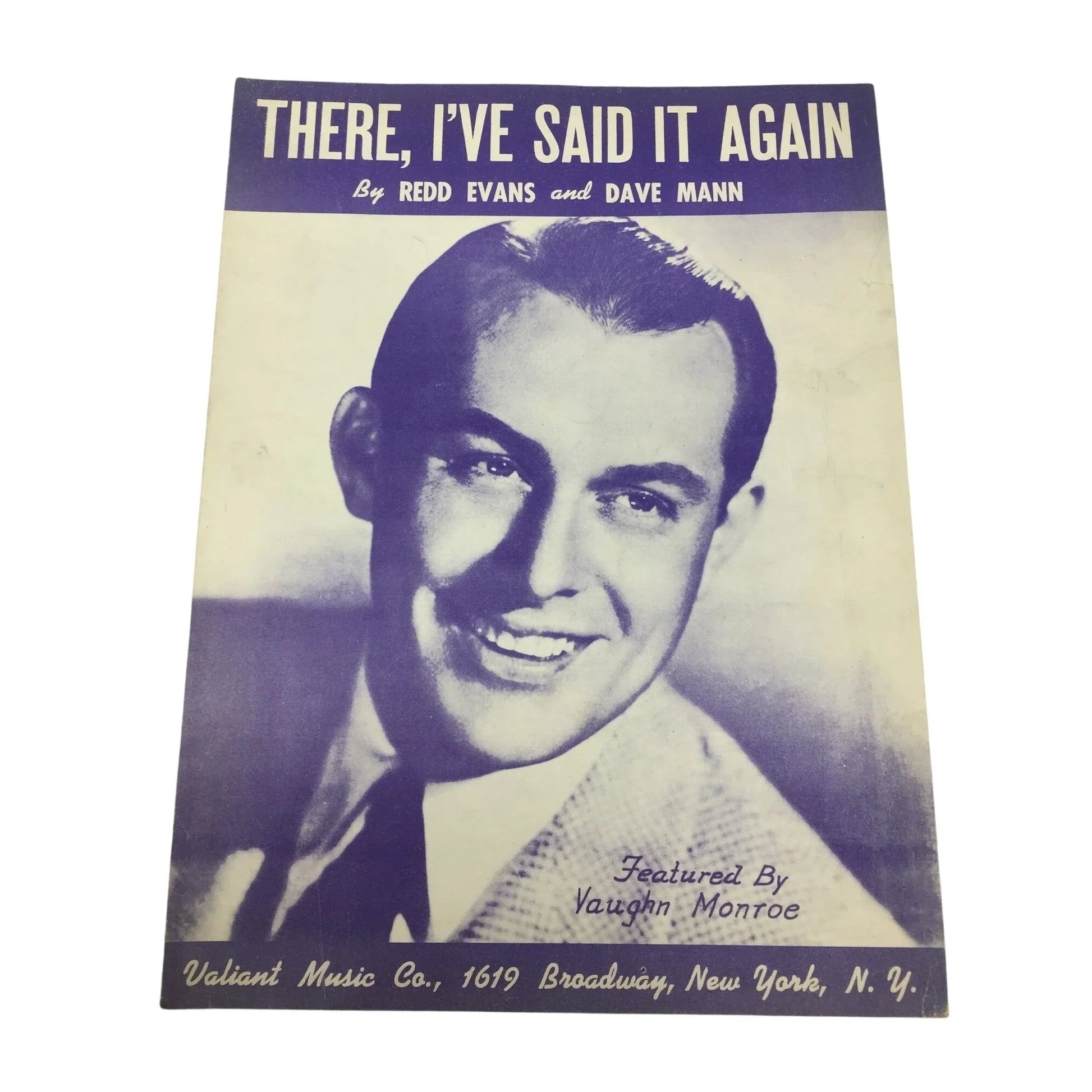 ''There, I've Said It Again'' by Redd Evans and Dave Mann - A+ Stuff - SHEET MUSIC - A+ Stuff