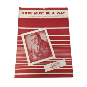 There Must Be A Way Vintage 1945 Sheet music