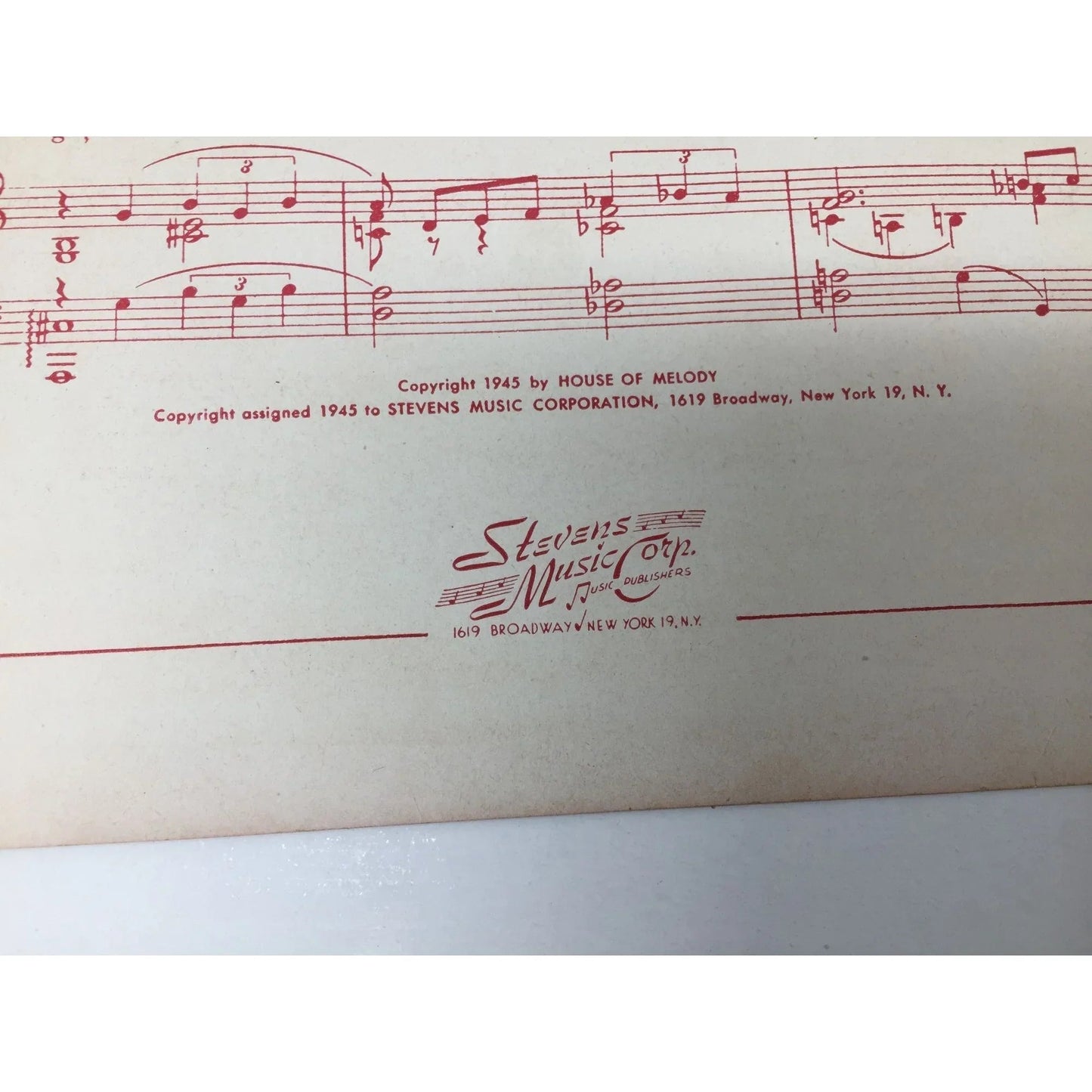 There Must Be A Way Vintage 1945 Sheet music - A+ Stuff - sheet music - A+ Stuff