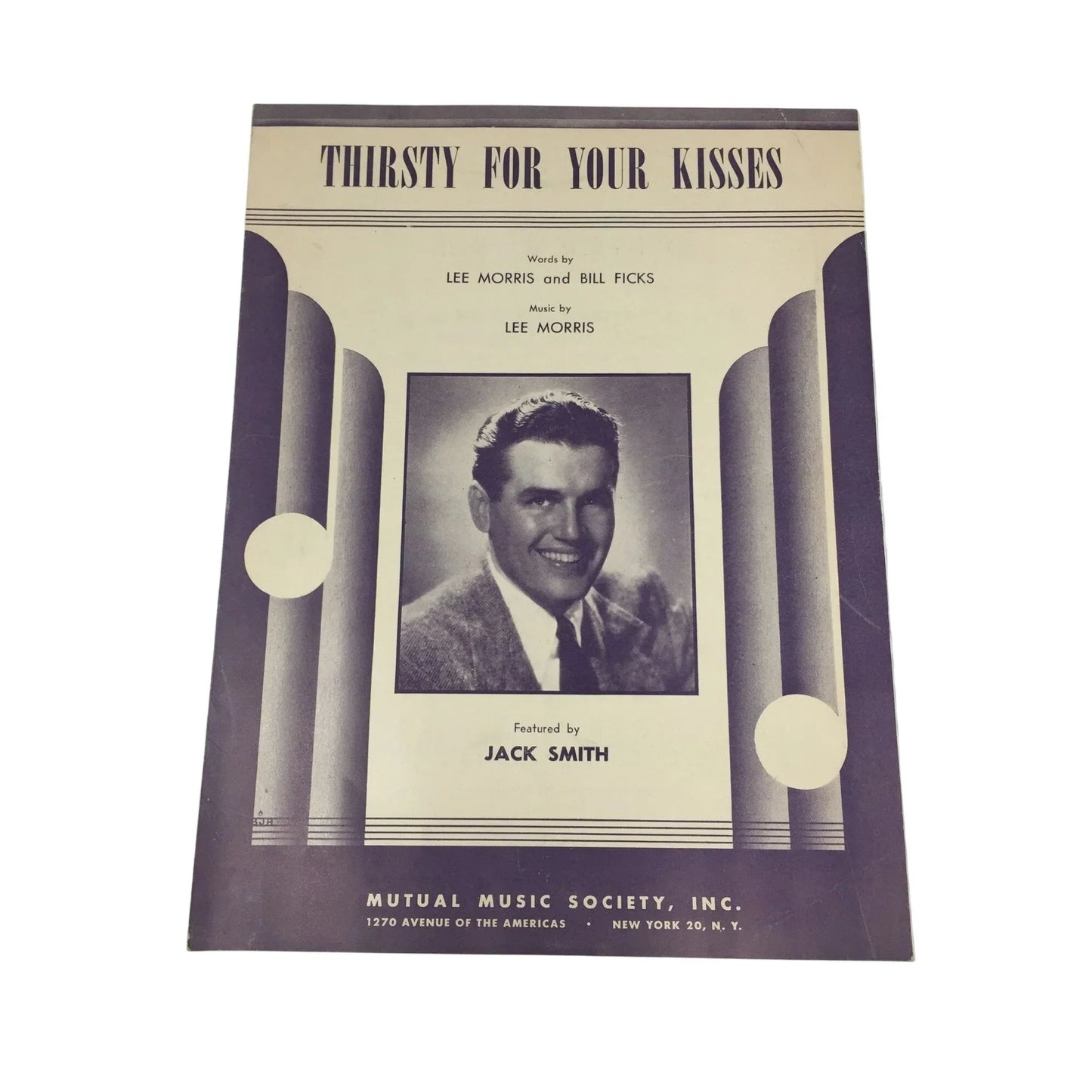 ''Thirsty for your Kisses'' Vintage Sheet Music Book - A+ Stuff - SHEET MUSIC - A+ Stuff