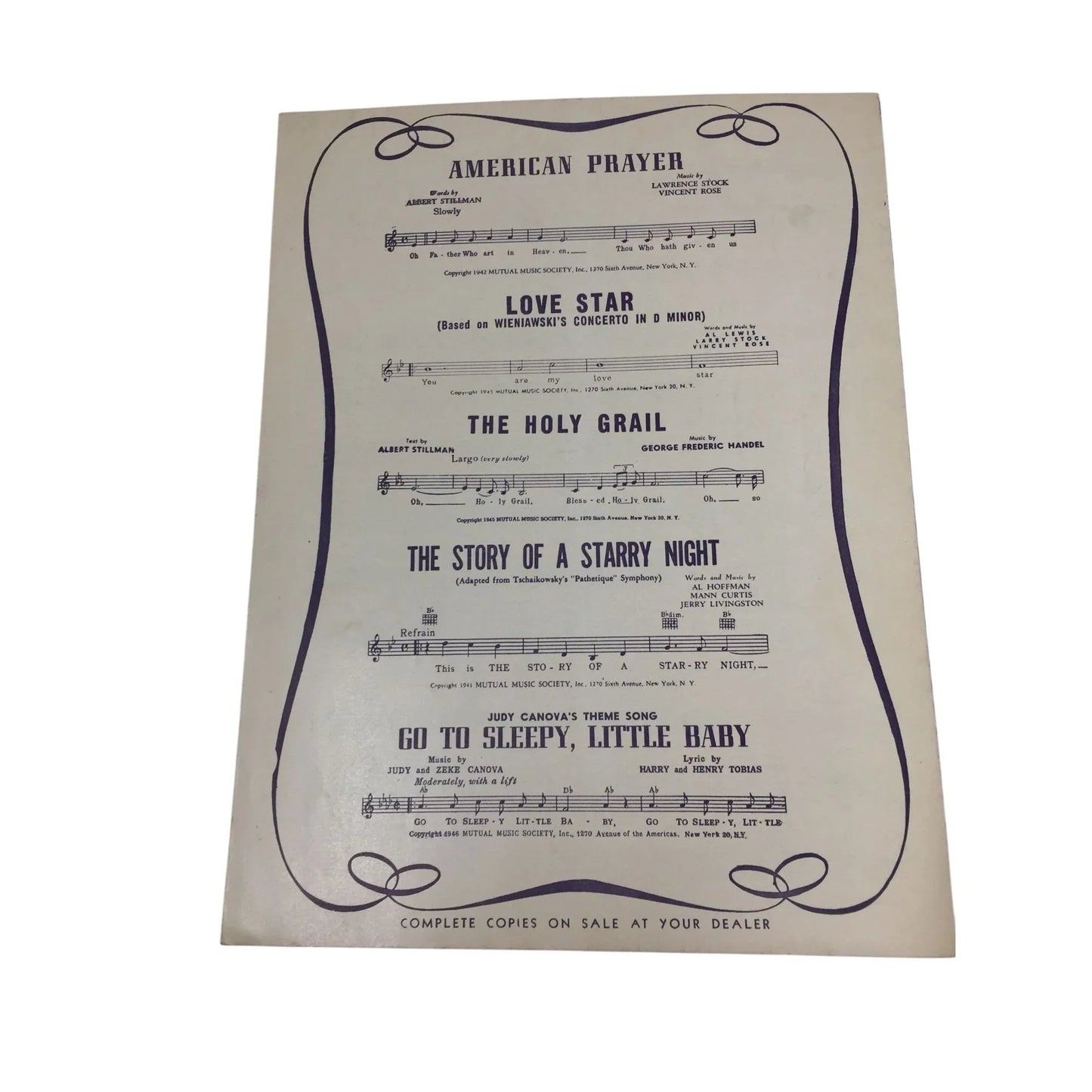 ''Thirsty for your Kisses'' Vintage Sheet Music Book - A+ Stuff - SHEET MUSIC - A+ Stuff