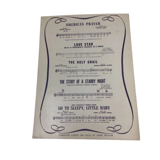 ''Thirsty for your Kisses'' Vintage Sheet Music Book - A+ Stuff - SHEET MUSIC - A+ Stuff