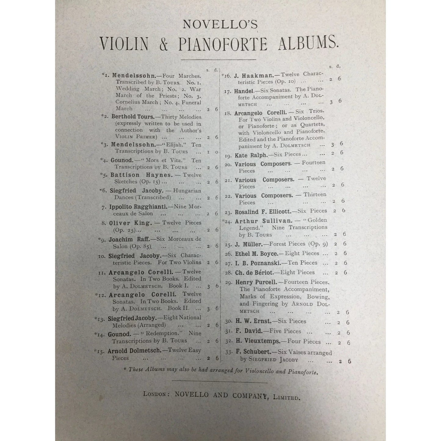 ''THREE DANCE FROM HENRY VIII EDWARD GERMAN'' - A+ Stuff - SHEET MUSIC - A+ Stuff