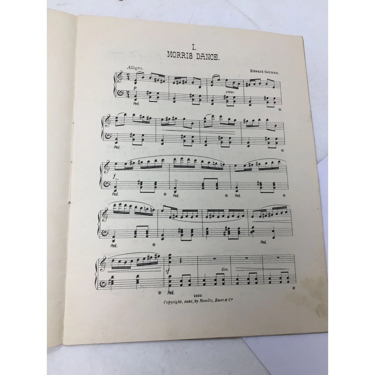 ''THREE DANCE FROM HENRY VIII EDWARD GERMAN'' - A+ Stuff - SHEET MUSIC - A+ Stuff