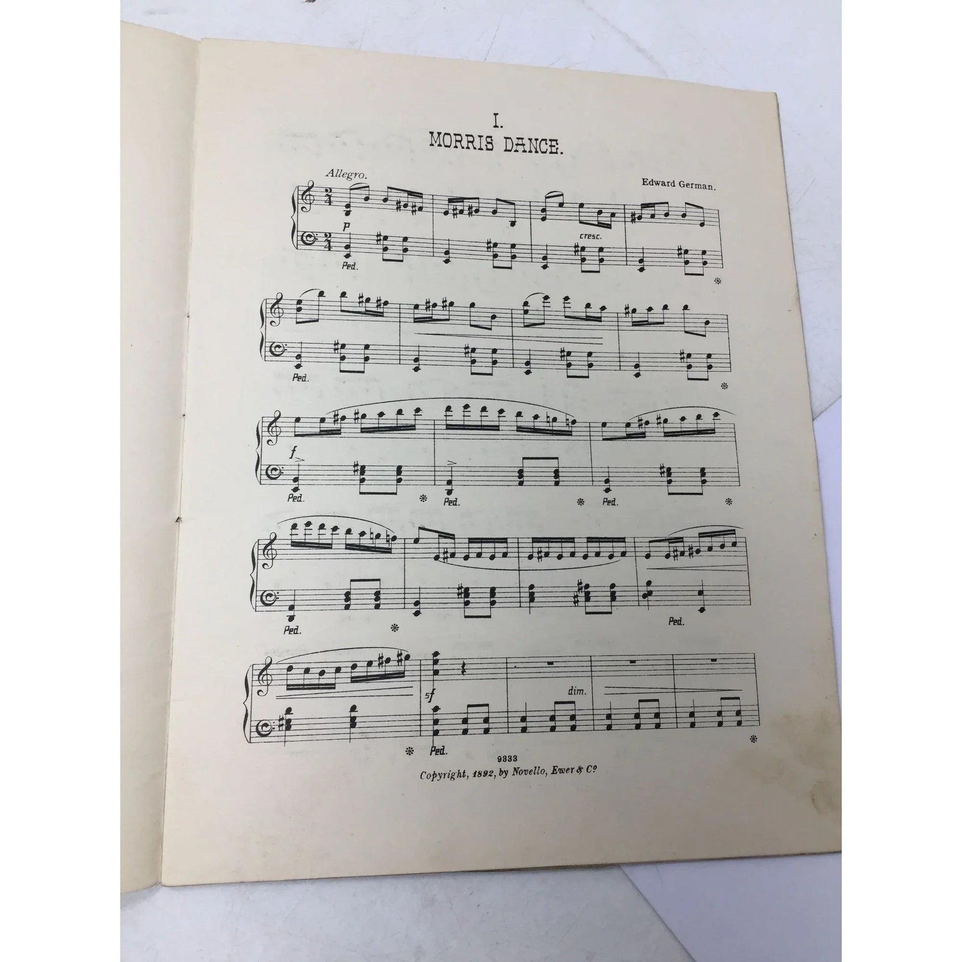 ''THREE DANCE FROM HENRY VIII EDWARD GERMAN'' - A+ Stuff - SHEET MUSIC - A+ Stuff