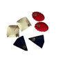 Three Pairs of Women's Earrings with Backings on them - A+ Stuff - earrings - A+ Stuff